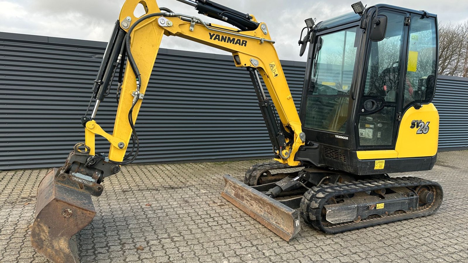Bagger del tipo Yanmar SV26, Gebrauchtmaschine en Horsens (Imagen 2)