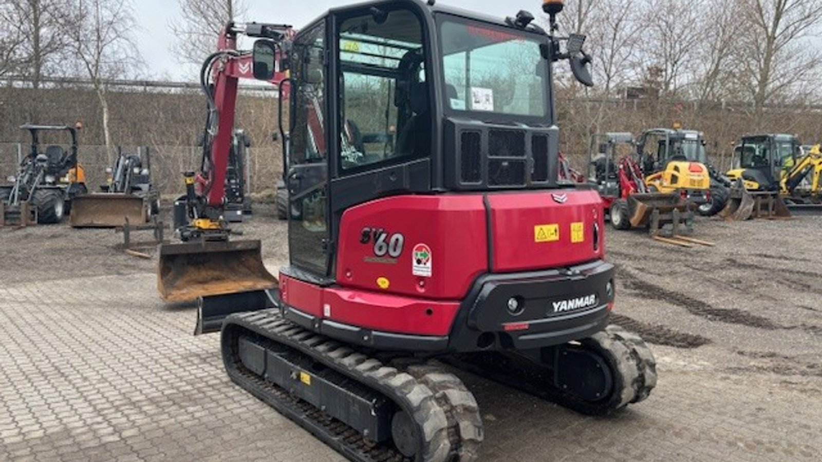 Bagger a típus Yanmar SV60, Gebrauchtmaschine ekkor: Nørresundby (Kép 3)