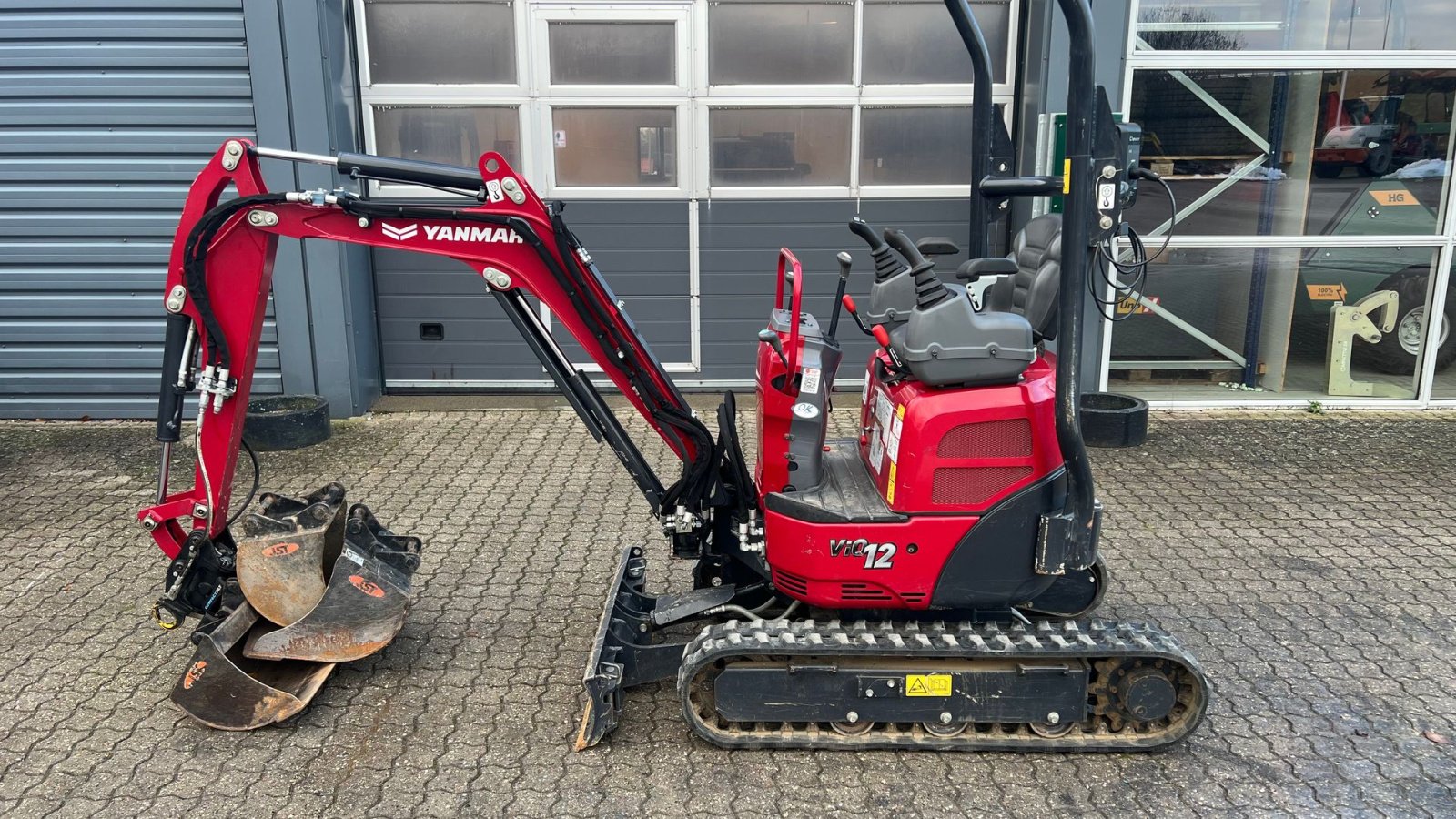 Bagger of the type Yanmar ViO 12, Gebrauchtmaschine in Slagelse (Picture 1)