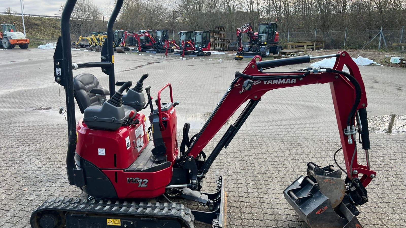 Bagger of the type Yanmar ViO 12, Gebrauchtmaschine in Slagelse (Picture 4)