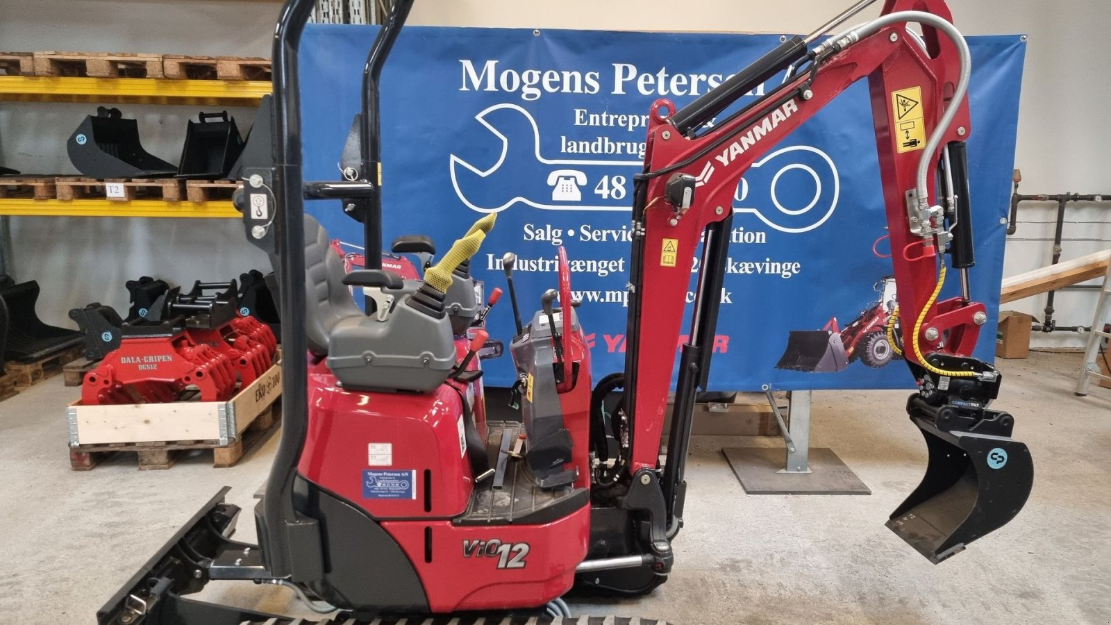 Bagger typu Yanmar ViO 12, Gebrauchtmaschine v Skævinge (Obrázek 1)