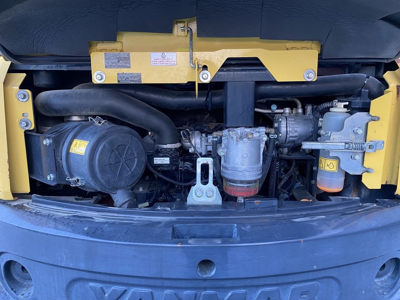 Bagger типа Yanmar VIO 80-1A, Gebrauchtmaschine в Skive (Фотография 9)