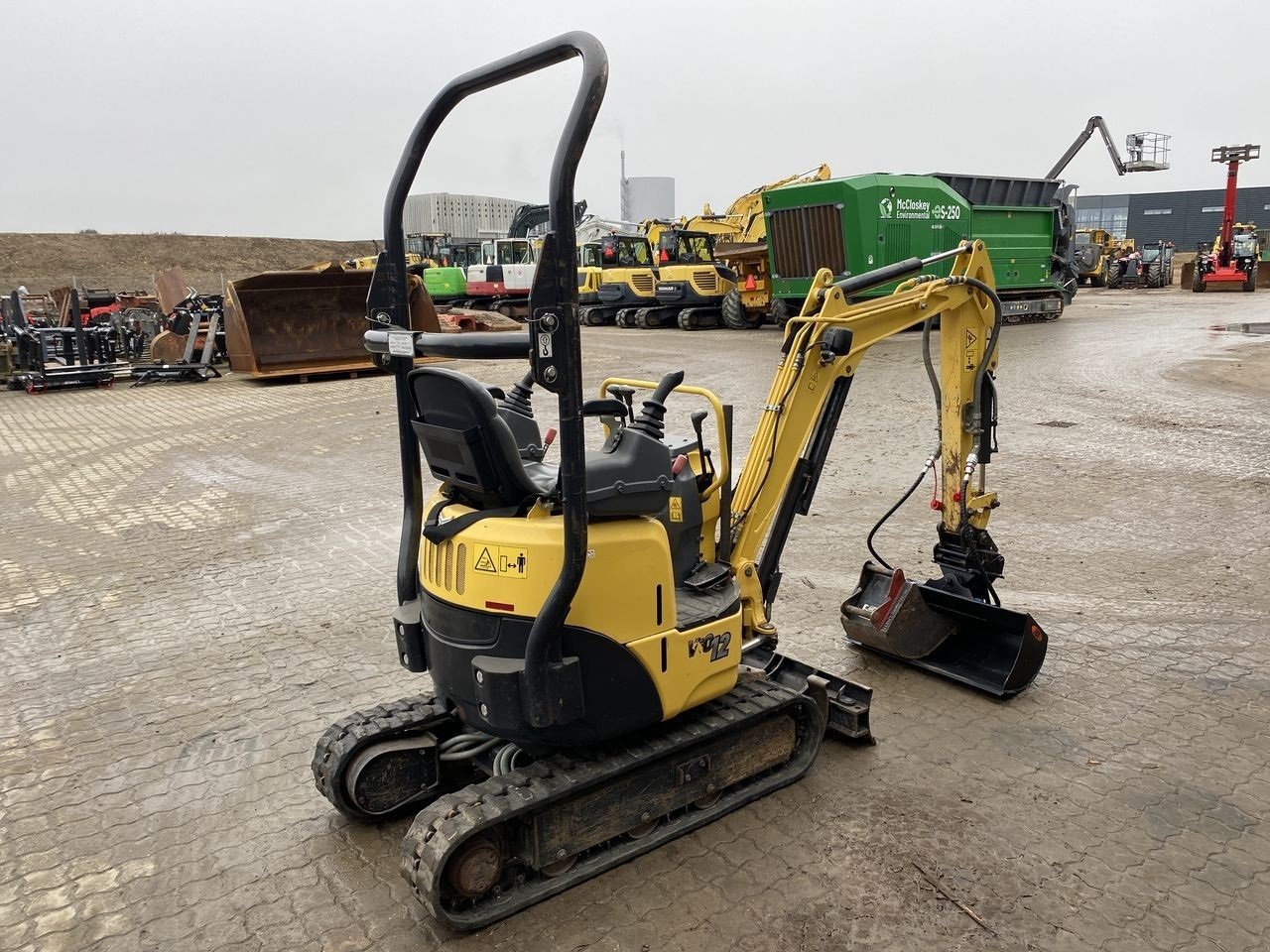 Bagger от тип Yanmar VIO12, Gebrauchtmaschine в Skive (Снимка 4)