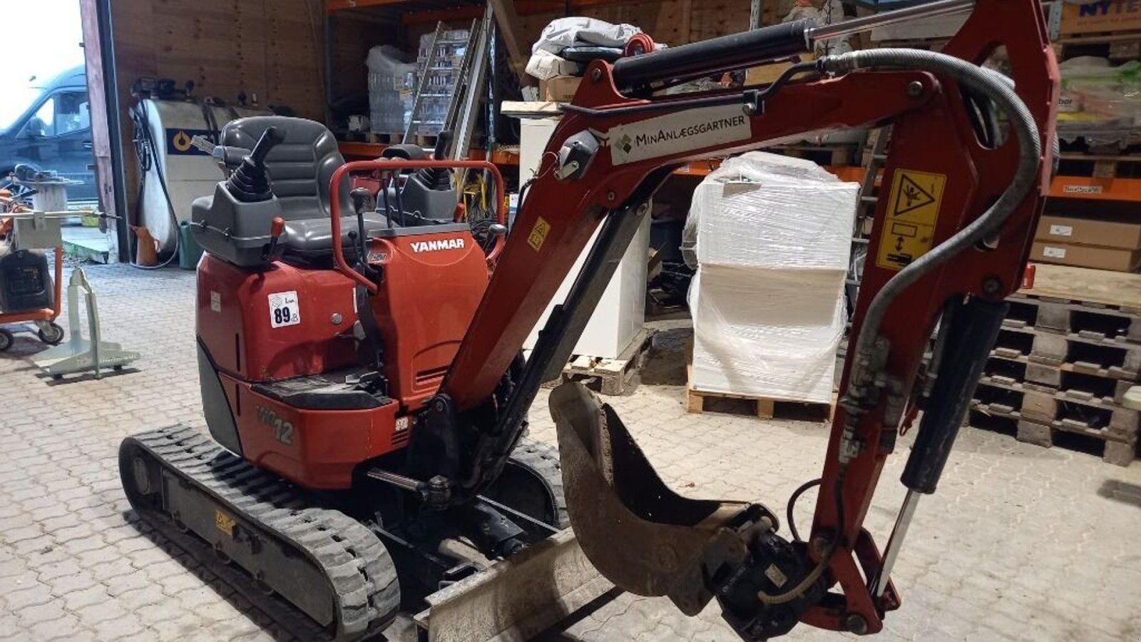 Bagger του τύπου Yanmar Vio12, Gebrauchtmaschine σε Rødovre (Φωτογραφία 3)