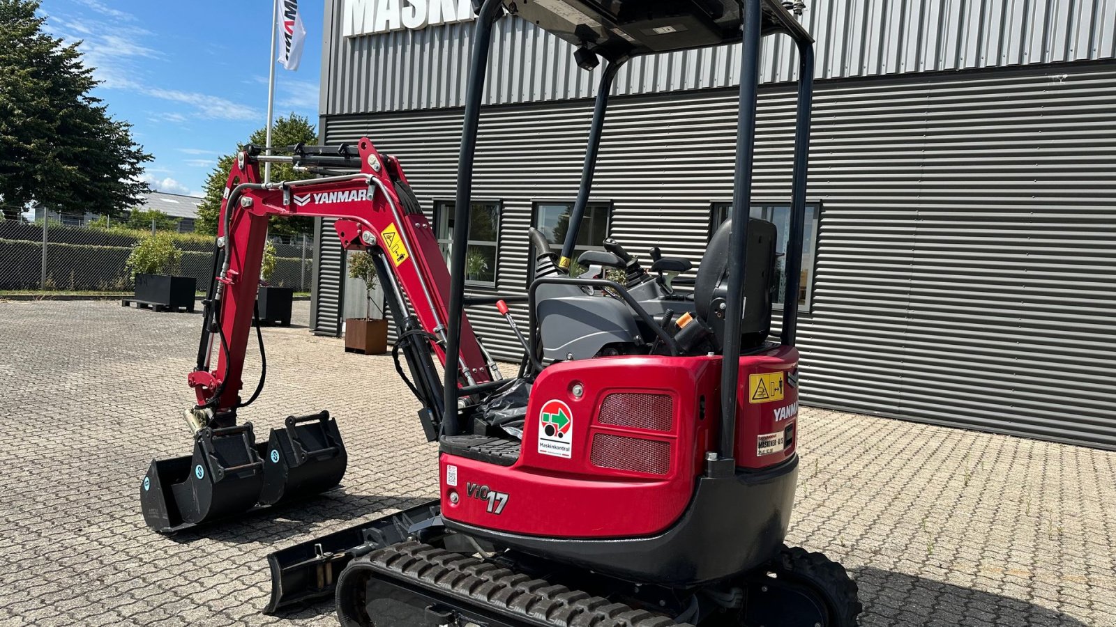 Bagger of the type Yanmar ViO17, Gebrauchtmaschine in Horsens (Picture 2)