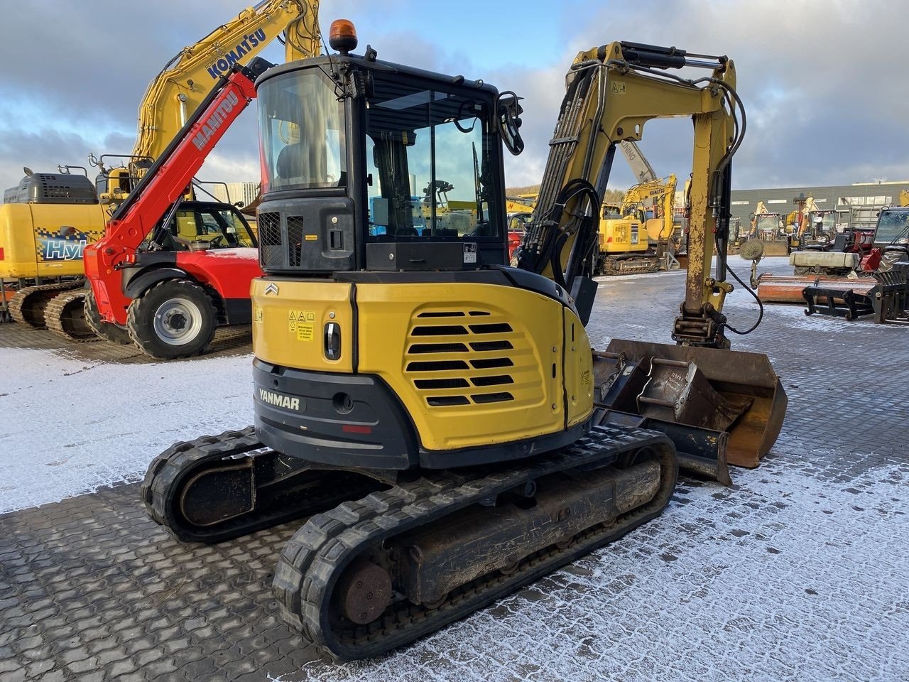 Bagger tip Yanmar VIO50-6, Gebrauchtmaschine in Skive (Poză 4)