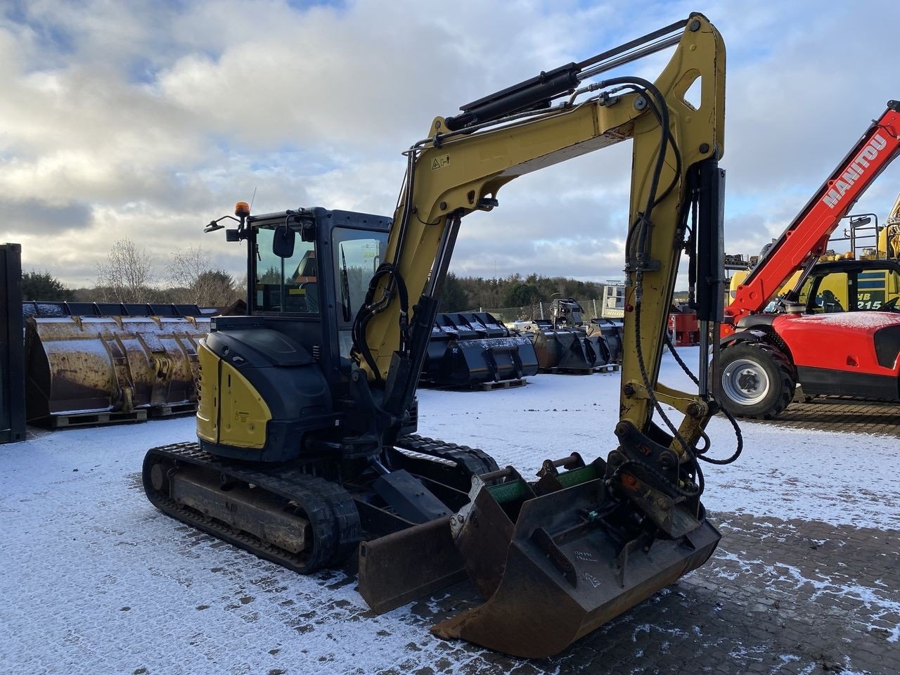 Bagger tip Yanmar VIO50-6, Gebrauchtmaschine in Skive (Poză 5)