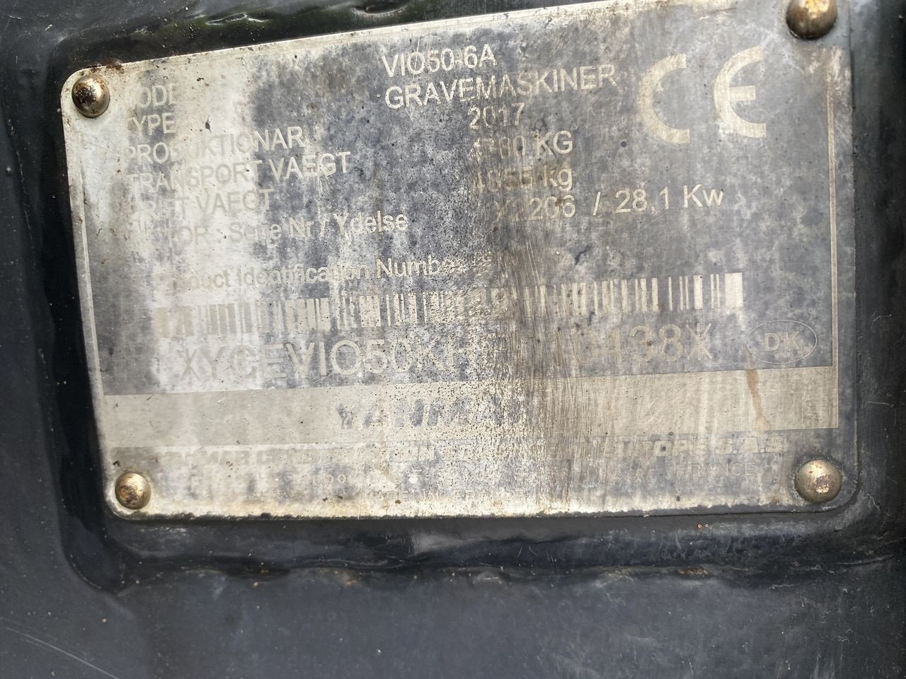 Bagger vrste Yanmar VIO50-6, Gebrauchtmaschine v Skive (Slika 13)