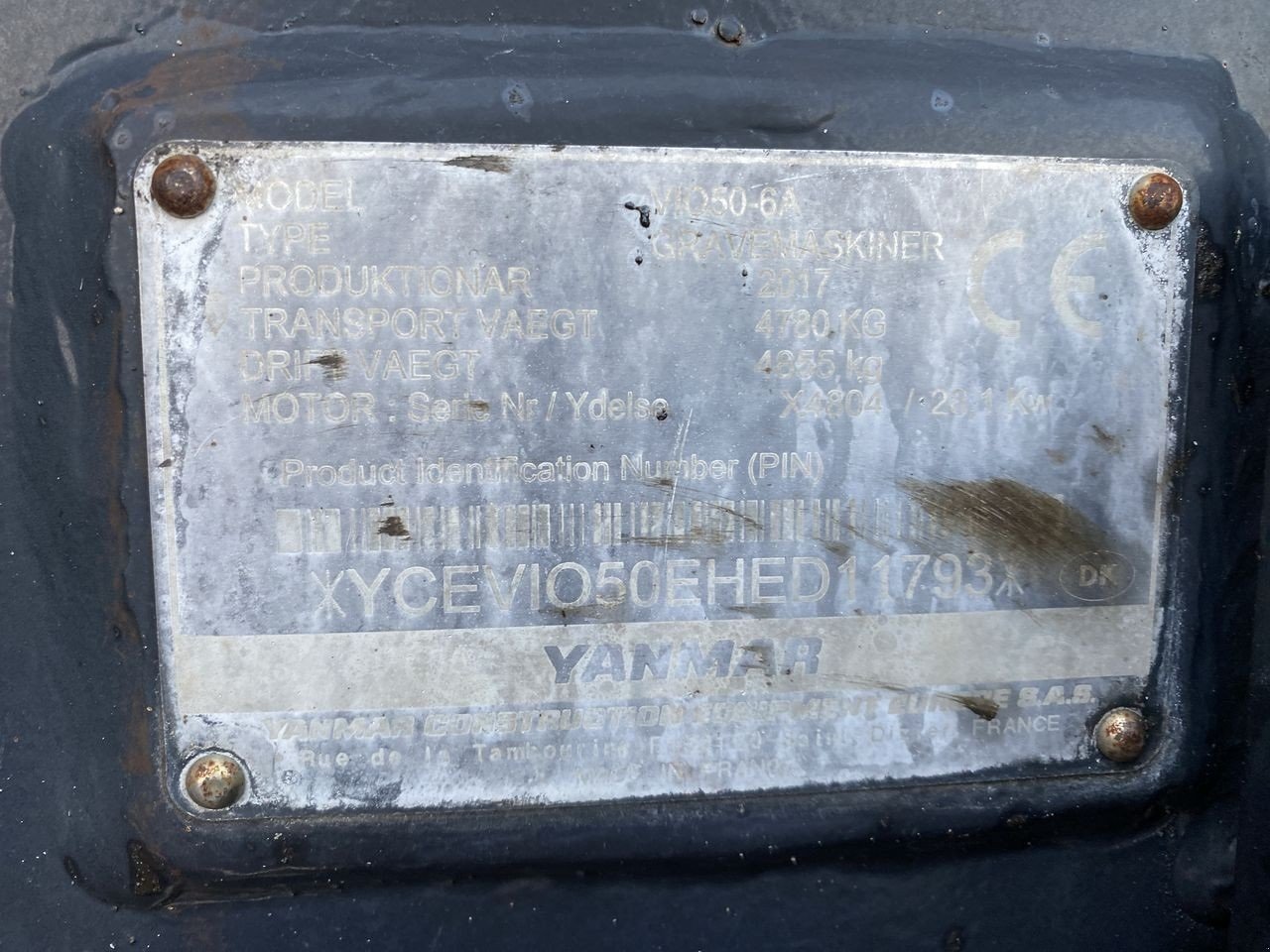 Bagger vrste Yanmar VIO50-6, Gebrauchtmaschine v Skive (Slika 12)