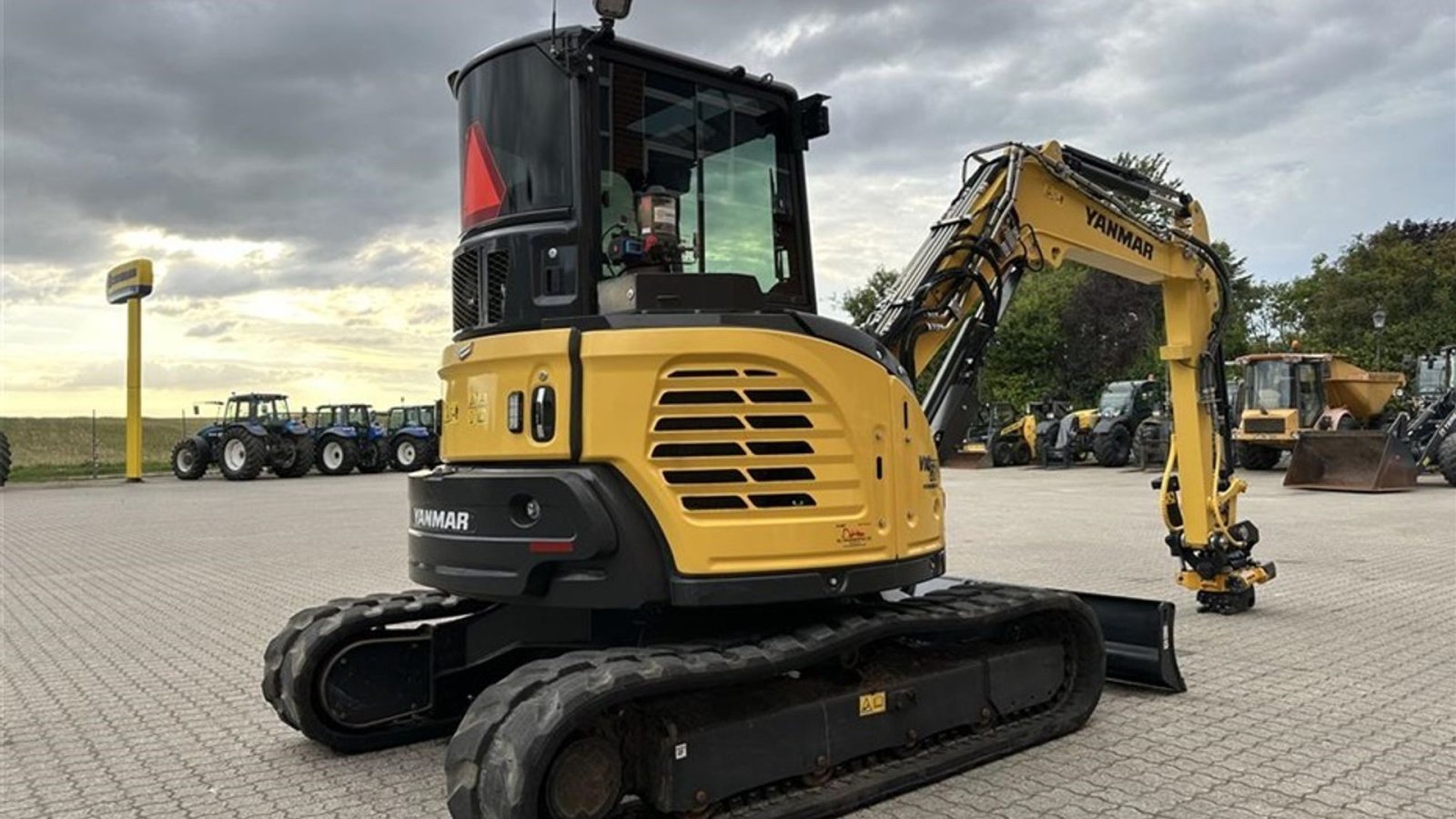 Bagger типа Yanmar Vio57 Incl. nyere JST-skovlpakke, Gebrauchtmaschine в Gjerlev J. (Фотография 5)