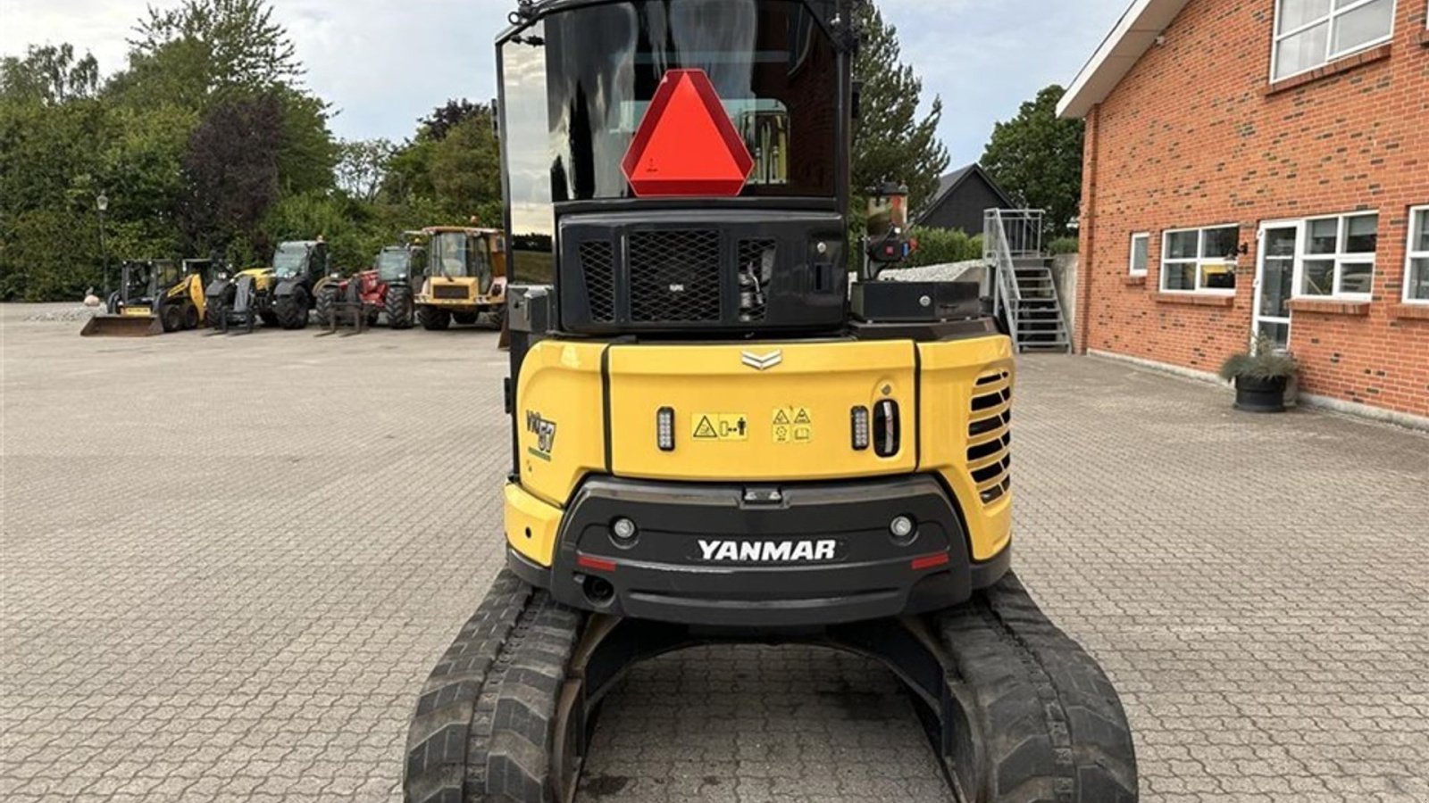 Bagger типа Yanmar Vio57 Incl. nyere JST-skovlpakke, Gebrauchtmaschine в Gjerlev J. (Фотография 7)