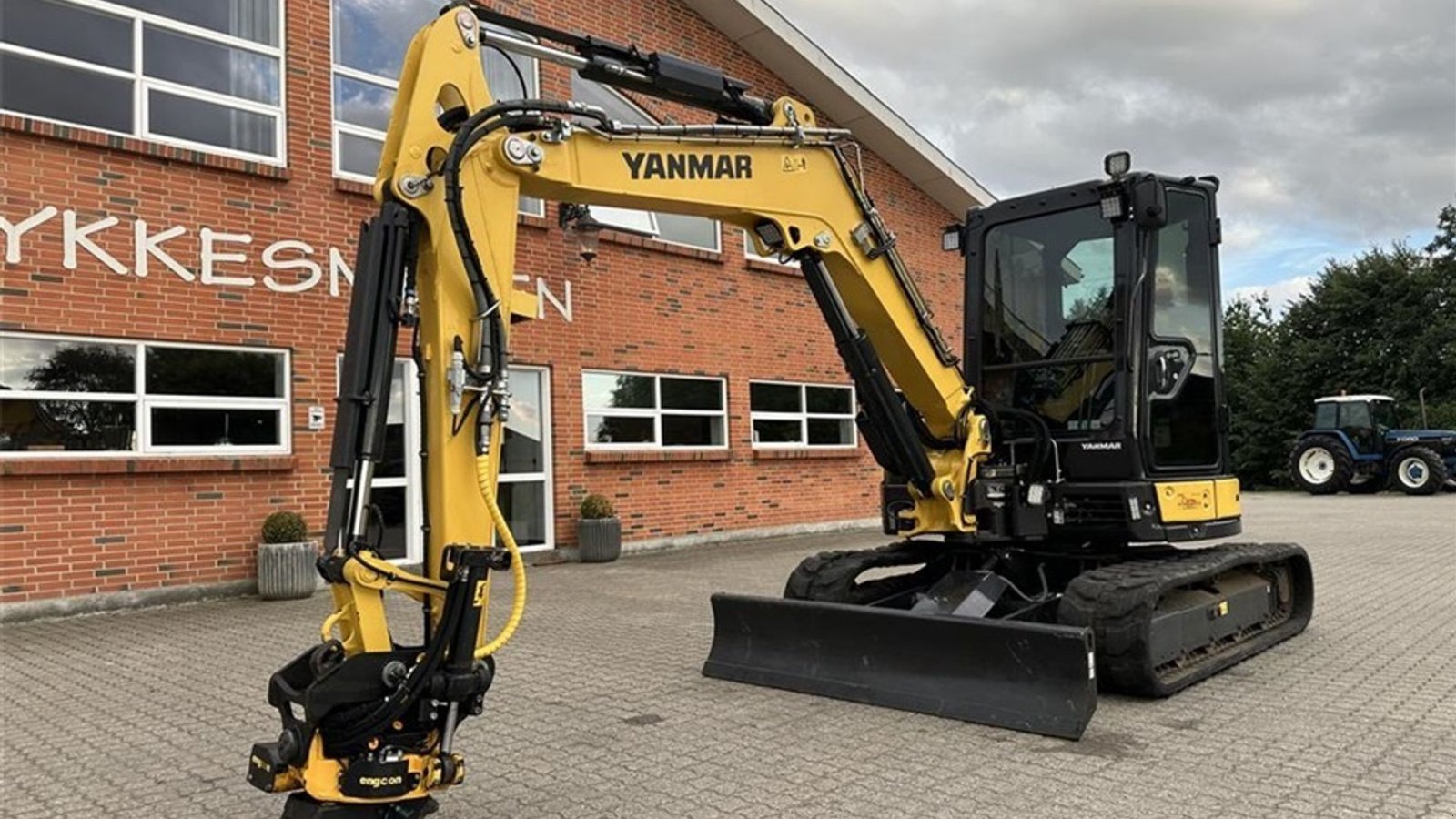Bagger типа Yanmar Vio57 Incl. nyere JST-skovlpakke, Gebrauchtmaschine в Gjerlev J. (Фотография 2)
