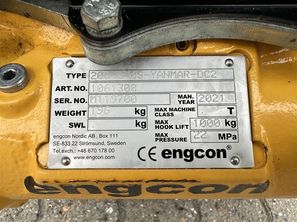 Bagger des Typs Yanmar Vio57, Gebrauchtmaschine in Gjerlev J. (Bild 23)