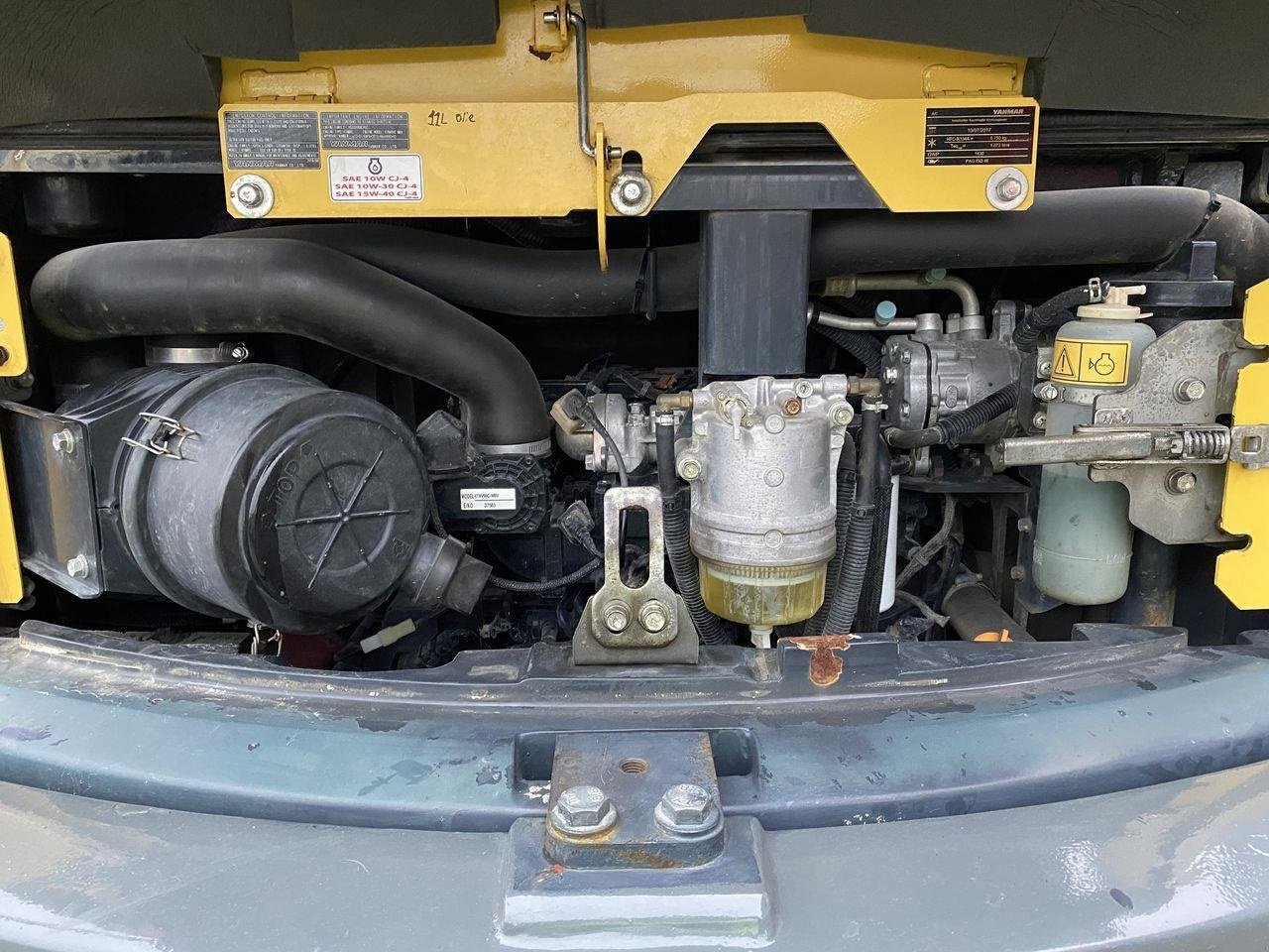 Bagger типа Yanmar VIO80-1A, Gebrauchtmaschine в Skive (Фотография 9)