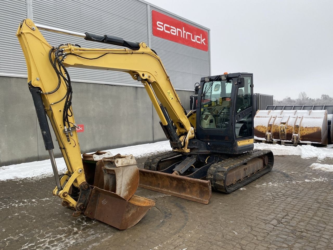 Bagger of the type Yanmar VIO80-1A, Gebrauchtmaschine in Skive (Picture 1)