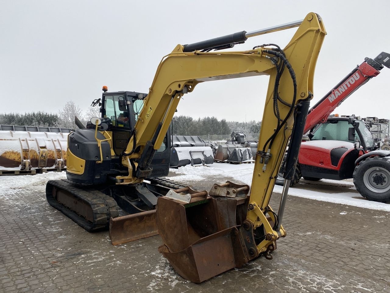 Bagger of the type Yanmar VIO80-1A, Gebrauchtmaschine in Skive (Picture 5)