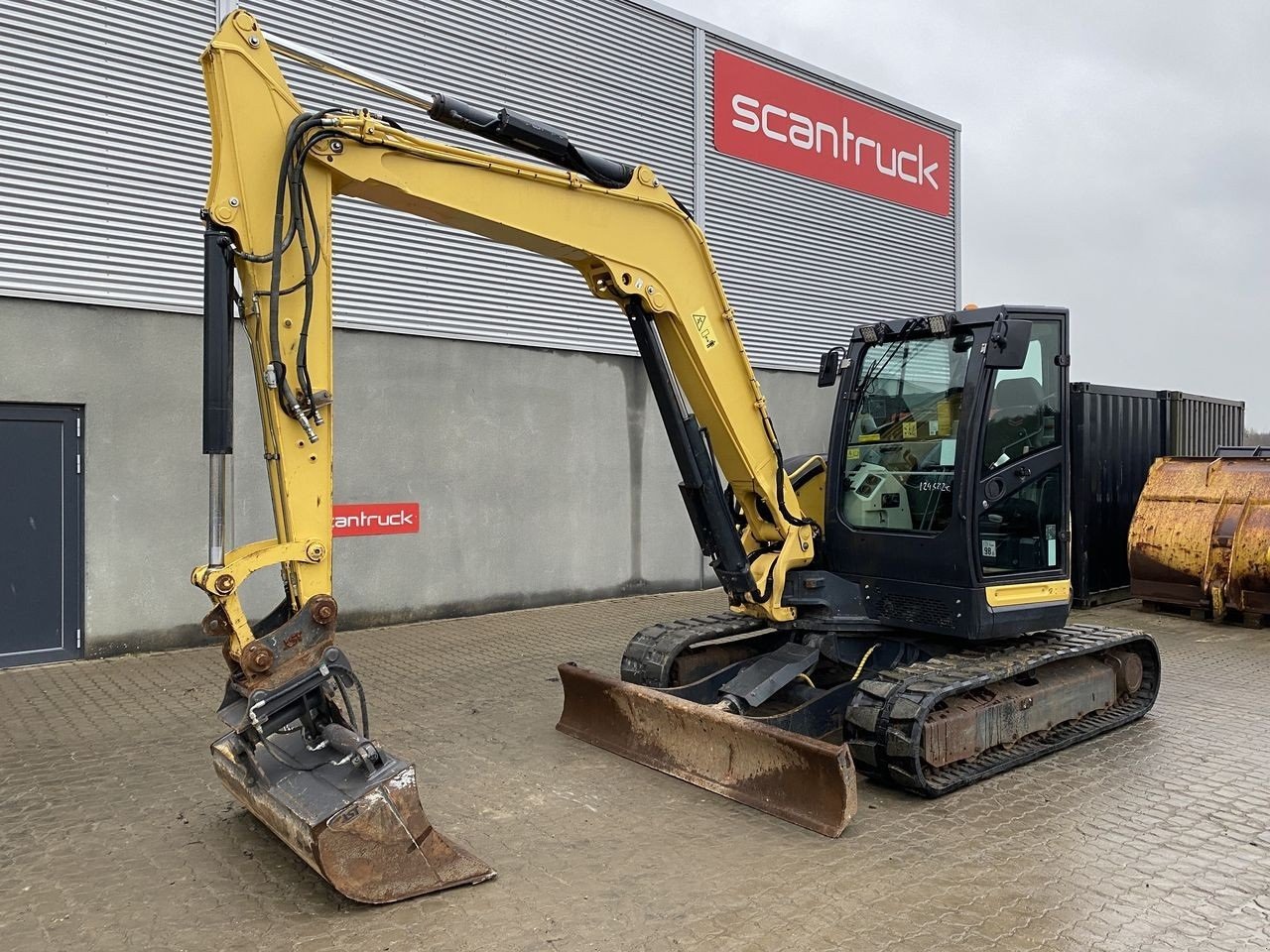 Bagger typu Yanmar VIO80-1A, Gebrauchtmaschine v Skive (Obrázek 1)