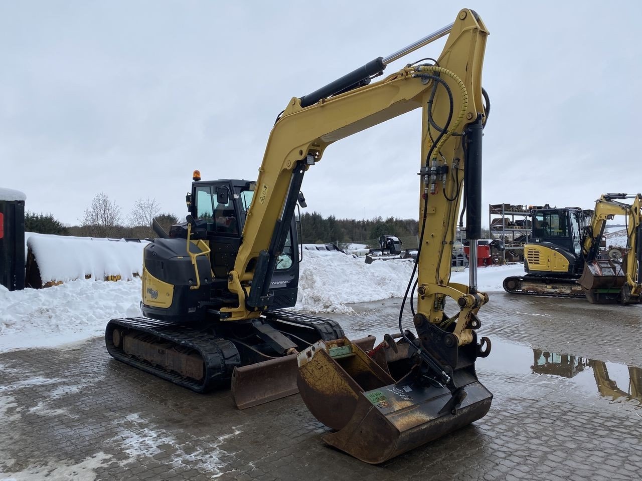 Bagger of the type Yanmar VIO80-1A, Gebrauchtmaschine in Skive (Picture 5)