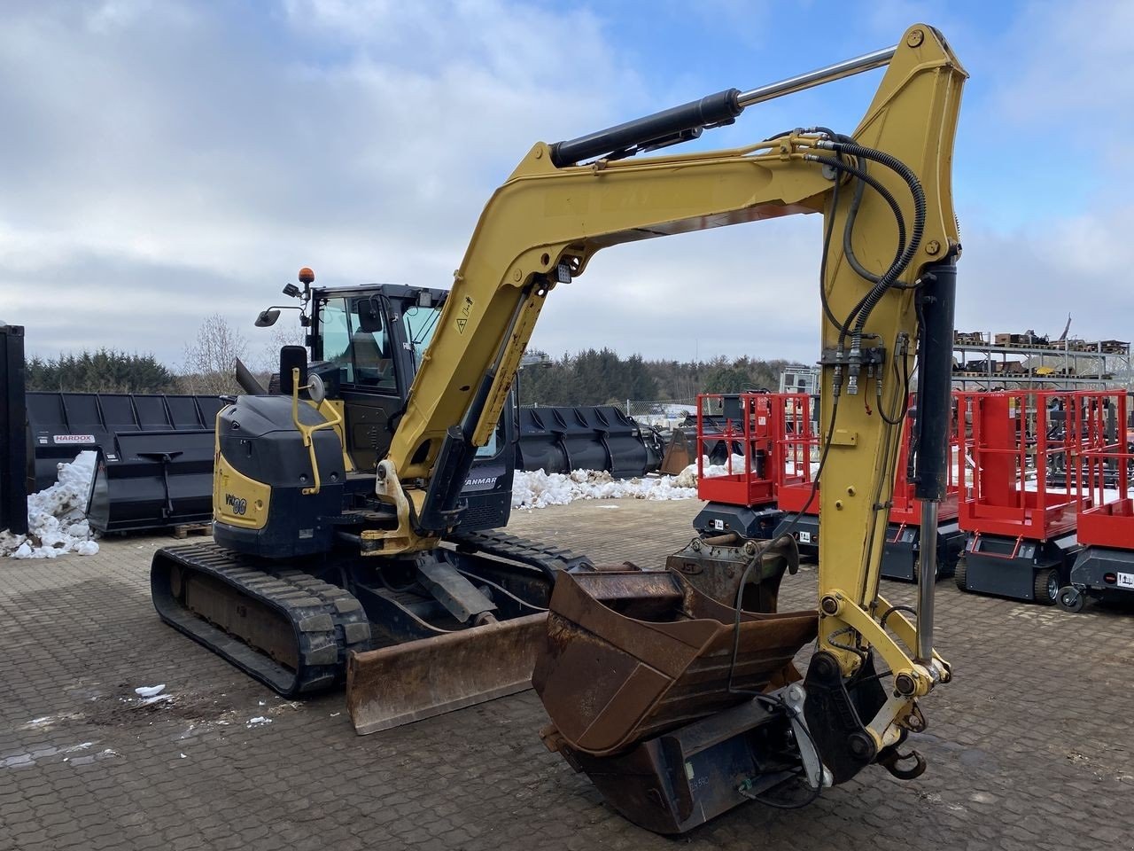 Bagger za tip Yanmar VIO80-1A, Gebrauchtmaschine u Skive (Slika 5)