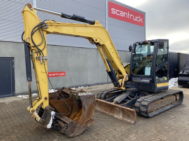 Bagger des Typs Yanmar VIO80-1A, Gebrauchtmaschine in Skive (Bild 1)