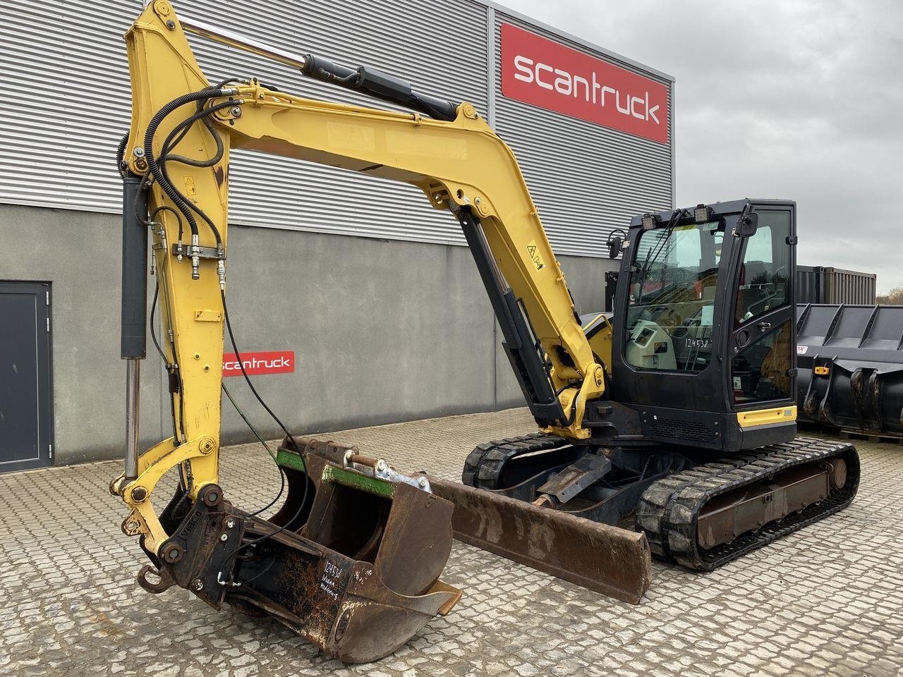 Bagger a típus Yanmar VIO80-1A, Gebrauchtmaschine ekkor: Skive (Kép 1)