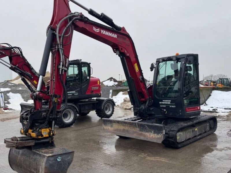 Bagger of the type Yanmar ViO80 1A, Gebrauchtmaschine in Rødovre