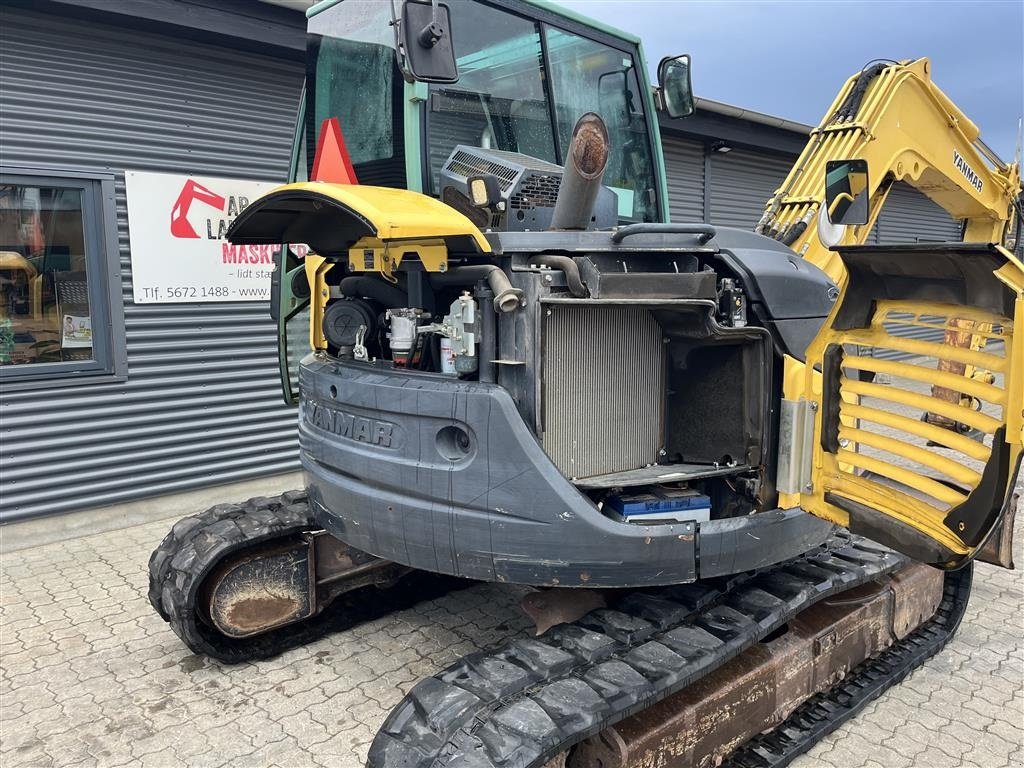 Bagger typu Yanmar ViO80 hydraulisk hurtig skifte, Gebrauchtmaschine v Rønnede (Obrázek 15)