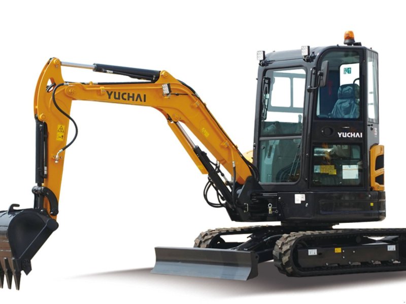 Bagger tipa Yuchai U35, Gebrauchtmaschine u Holbæk