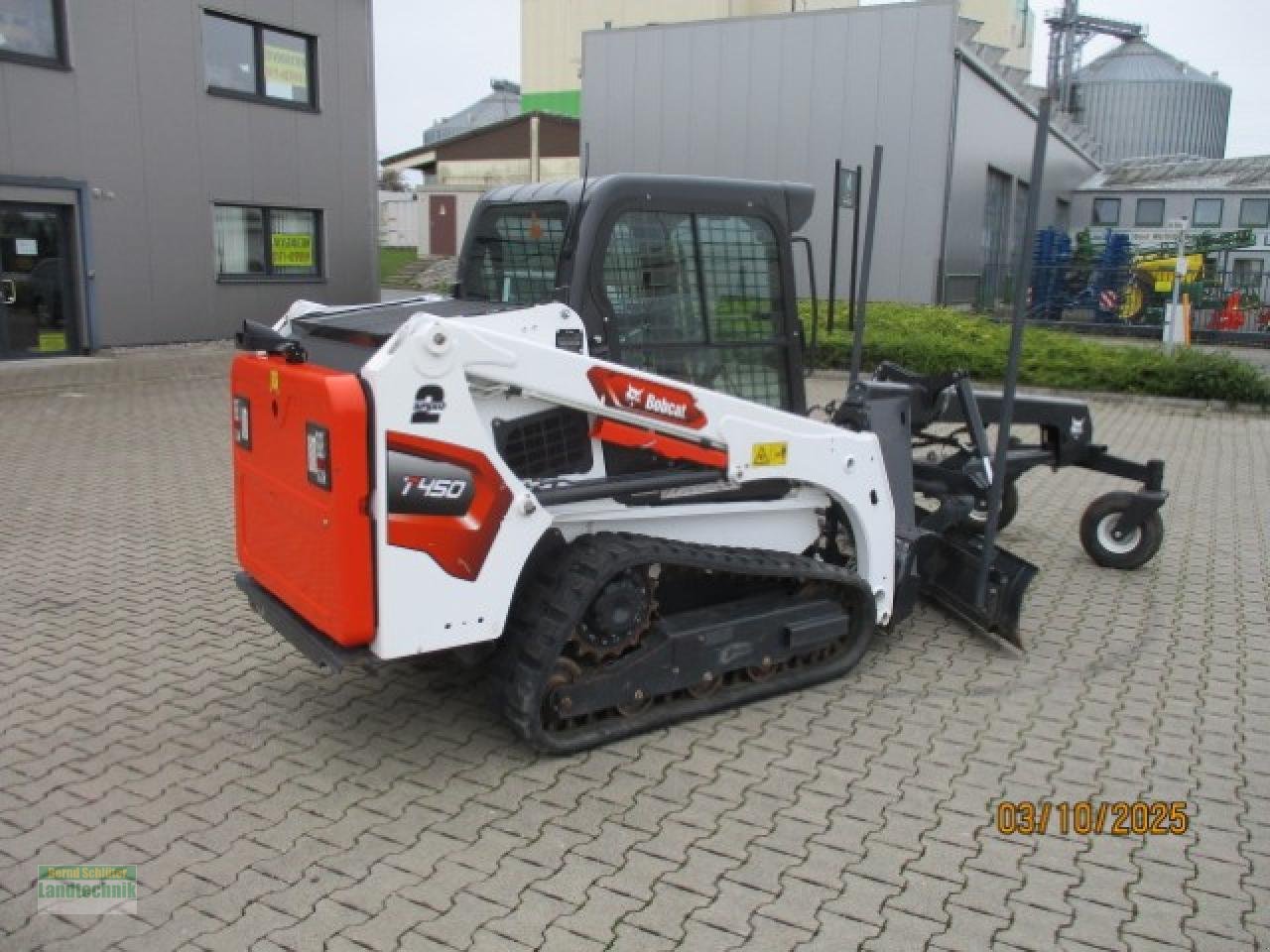 Baggerlader типа Bobcat T 450, Gebrauchtmaschine в Büren (Фотография 3)