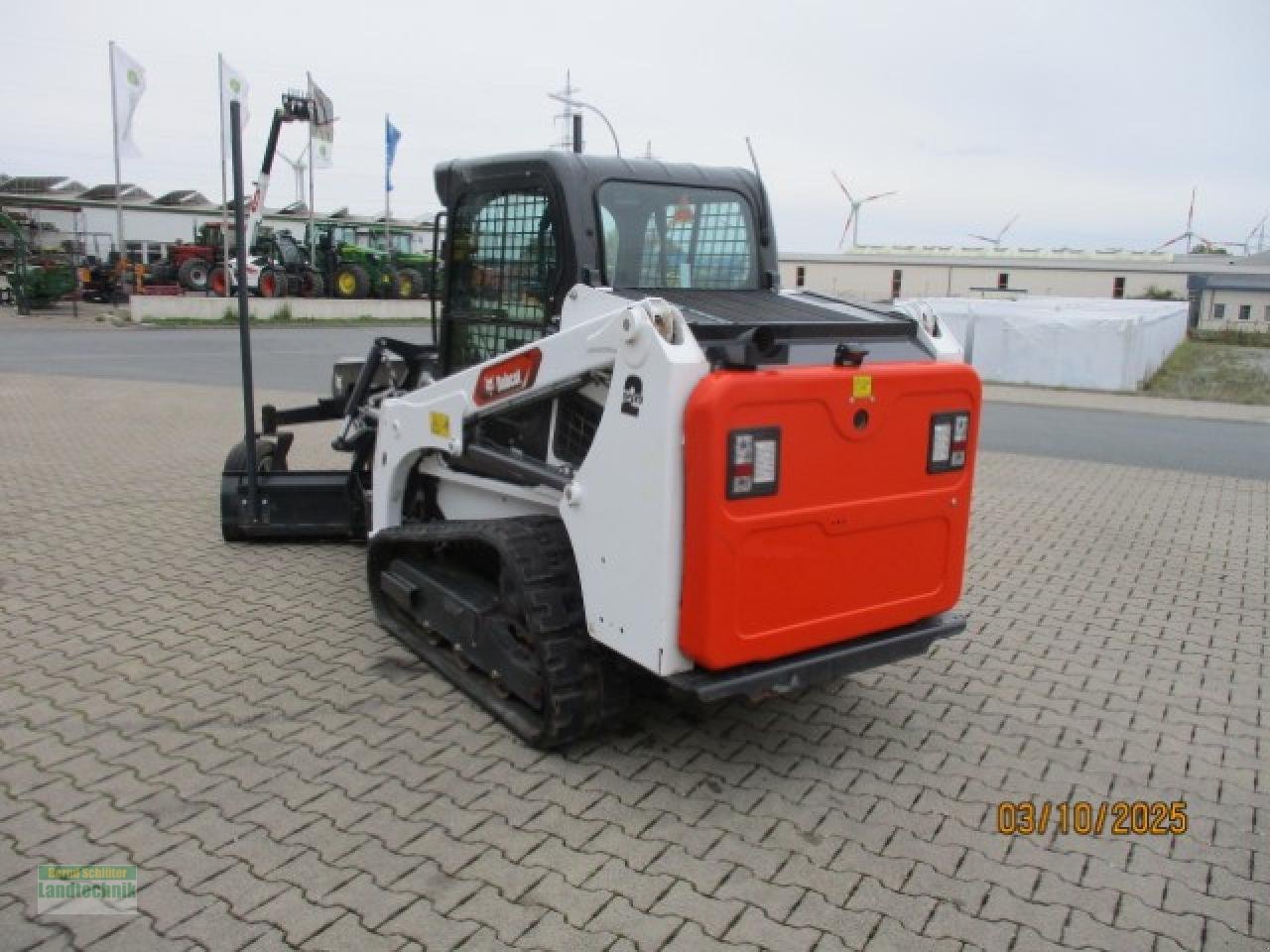 Baggerlader типа Bobcat T 450, Gebrauchtmaschine в Büren (Фотография 4)