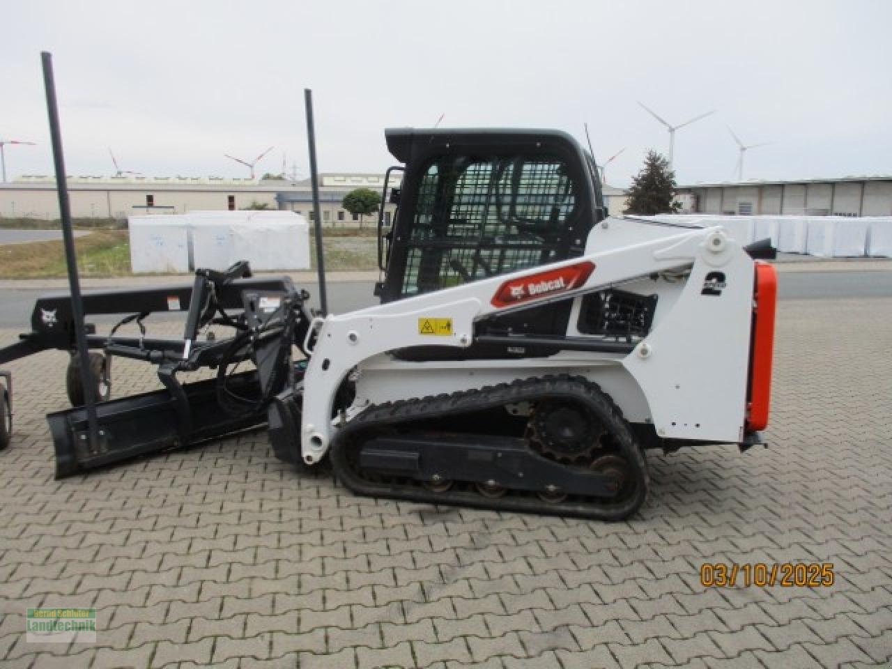 Baggerlader типа Bobcat T 450, Gebrauchtmaschine в Büren (Фотография 5)