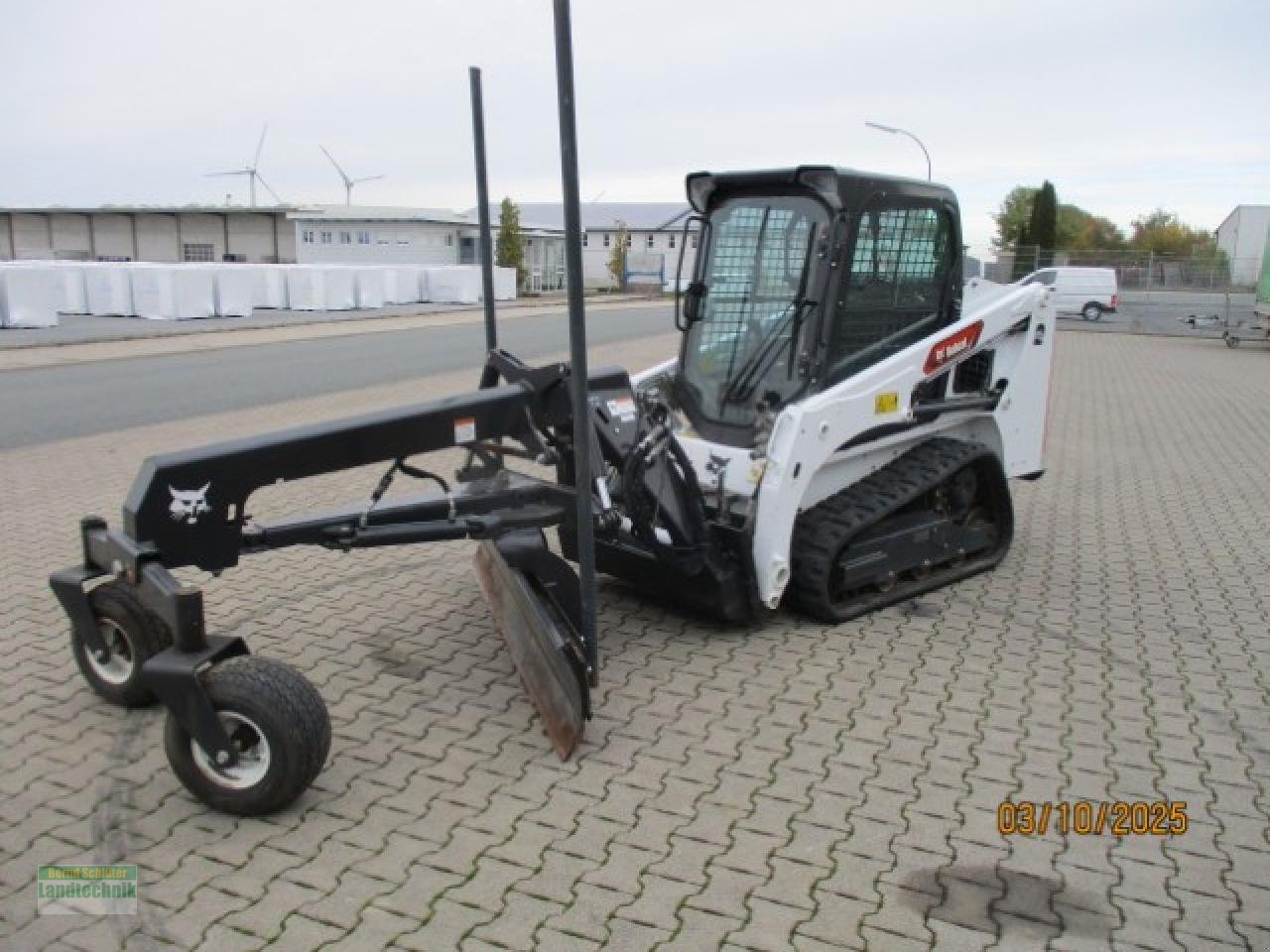 Baggerlader типа Bobcat T 450, Gebrauchtmaschine в Büren (Фотография 7)