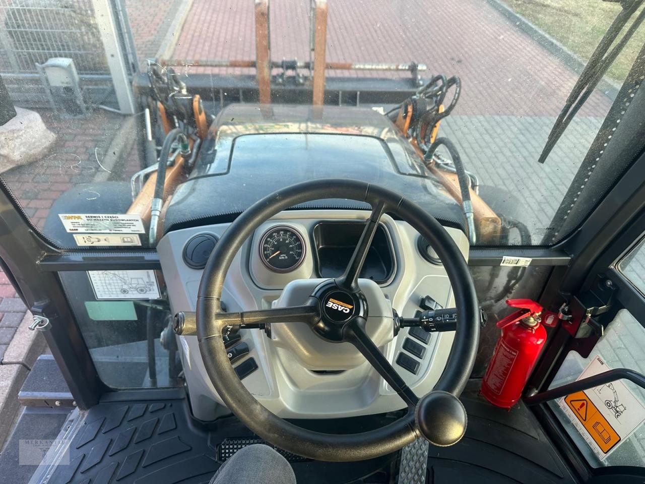 Baggerlader Türe ait Case IH 580SV, Gebrauchtmaschine içinde Pragsdorf (resim 13)