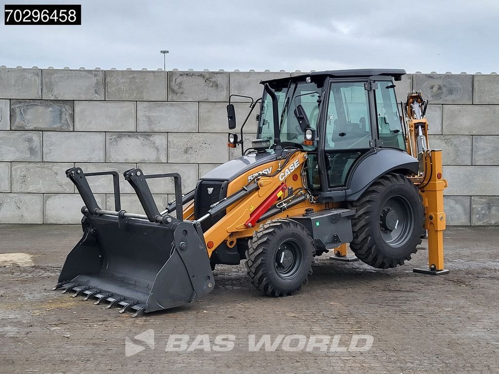 Baggerlader от тип Case 570 SV 4WD - A/C - 4-1 Bucket - Telestick - HP, Neumaschine в Veghel (Снимка 7)