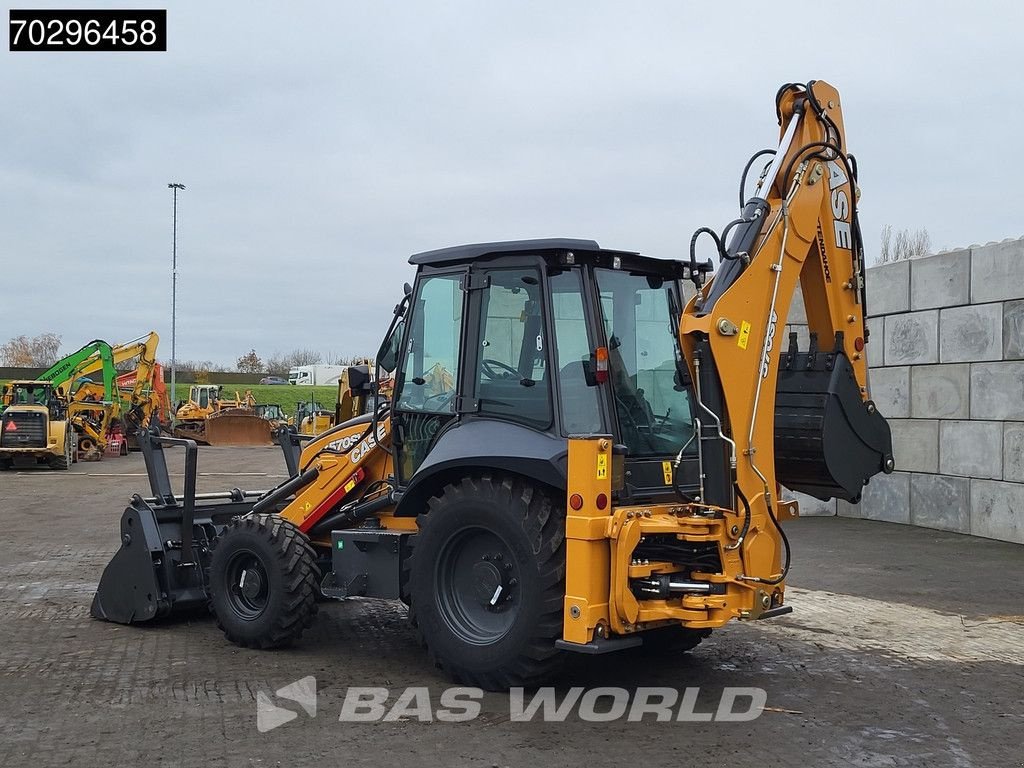Baggerlader от тип Case 570 SV 4WD - A/C - 4-1 Bucket - Telestick - HP, Neumaschine в Veghel (Снимка 11)