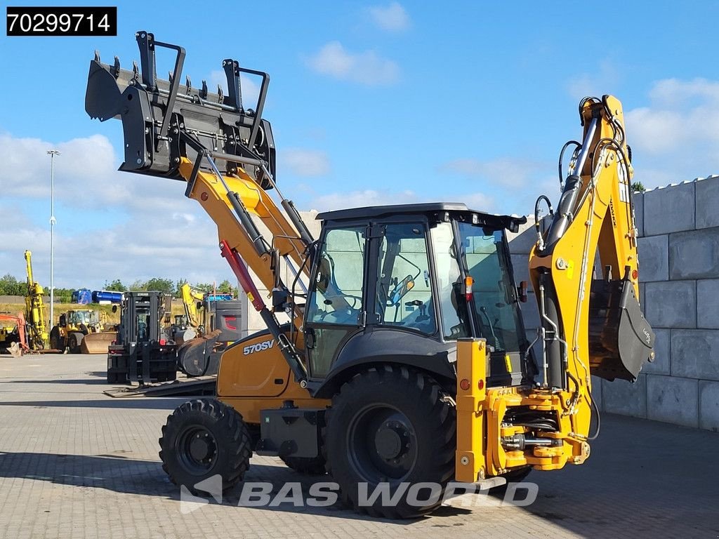 Baggerlader типа Case 570SV A/C - 4WD - 4-1 BUCKET - TELESCOPIC STICK, Neumaschine в Veghel (Фотография 11)