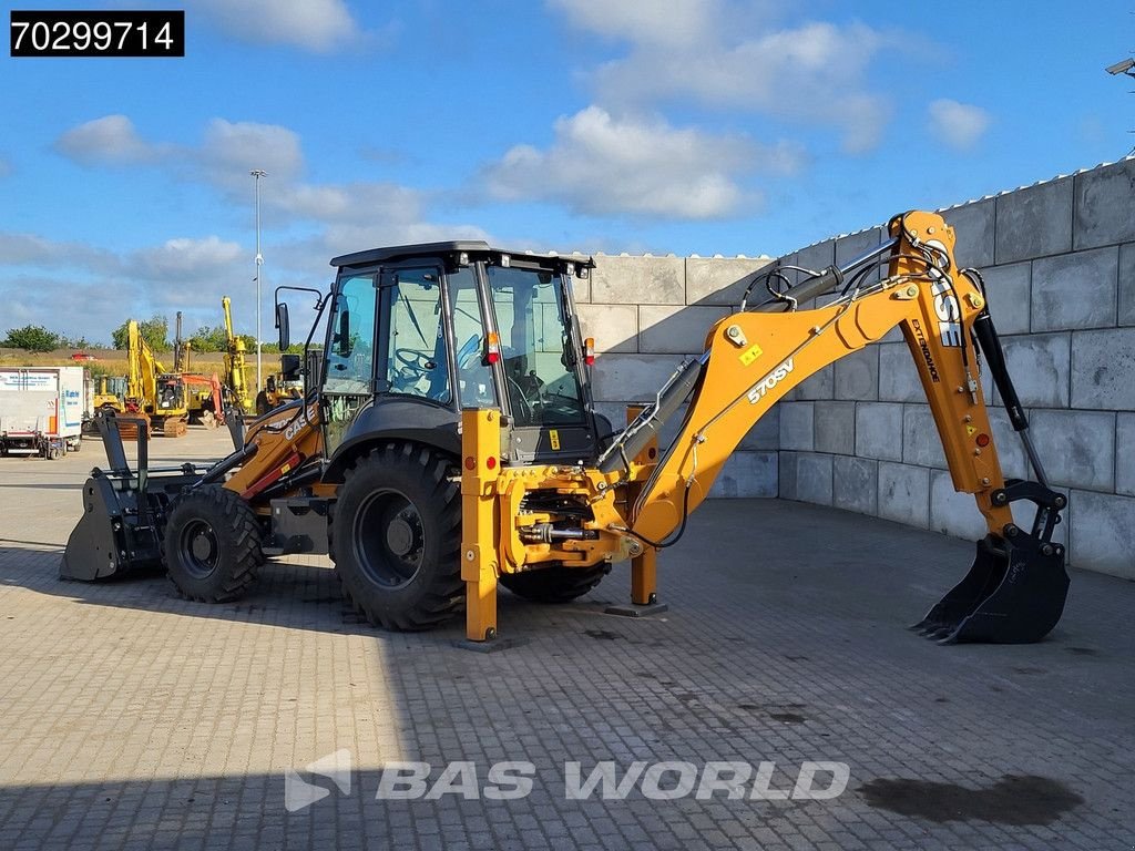 Baggerlader типа Case 570SV A/C - 4WD - 4-1 BUCKET - TELESCOPIC STICK, Neumaschine в Veghel (Фотография 9)