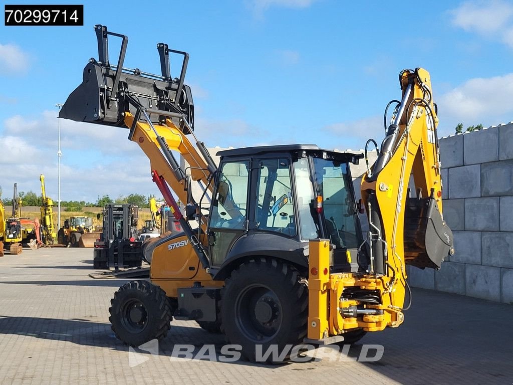 Baggerlader типа Case 570SV A/C - 4WD - 4-1 BUCKET - TELESCOPIC STICK, Neumaschine в Veghel (Фотография 10)