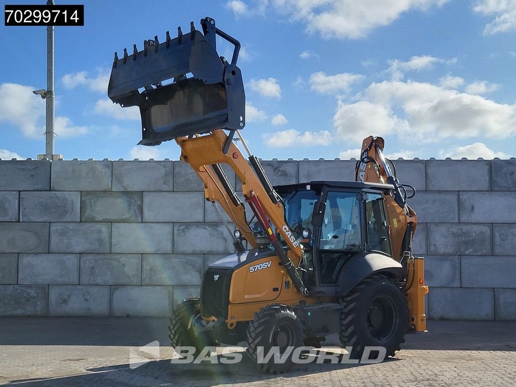 Baggerlader типа Case 570SV A/C - 4WD - 4-1 BUCKET - TELESCOPIC STICK, Neumaschine в Veghel (Фотография 7)