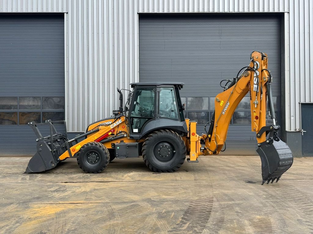 Baggerlader типа Case 570SV A/C 4x4 Telescopic boom, Neumaschine в Velddriel (Фотография 11)