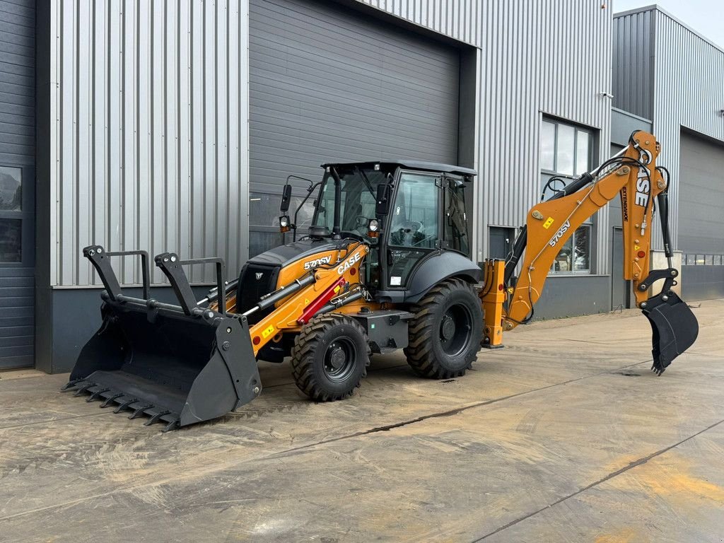 Baggerlader типа Case 570SV A/C 4x4 Telescopic boom, Neumaschine в Velddriel (Фотография 10)