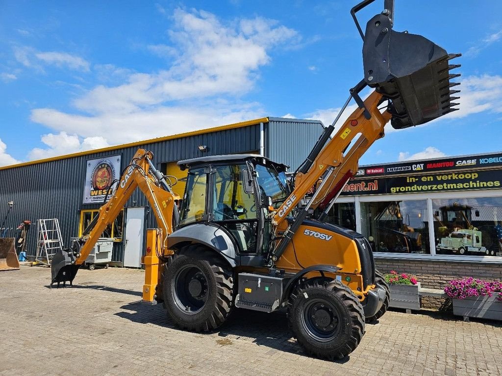 Baggerlader типа Case 570SV AC / 4x4 / Lepels / Telescopic, Neumaschine в Krabbendijke (Фотография 9)