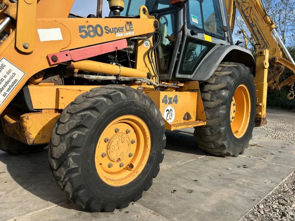 Baggerlader typu Case 580 super SLE, Gebrauchtmaschine w Scharsterbrug (Zdjęcie 10)