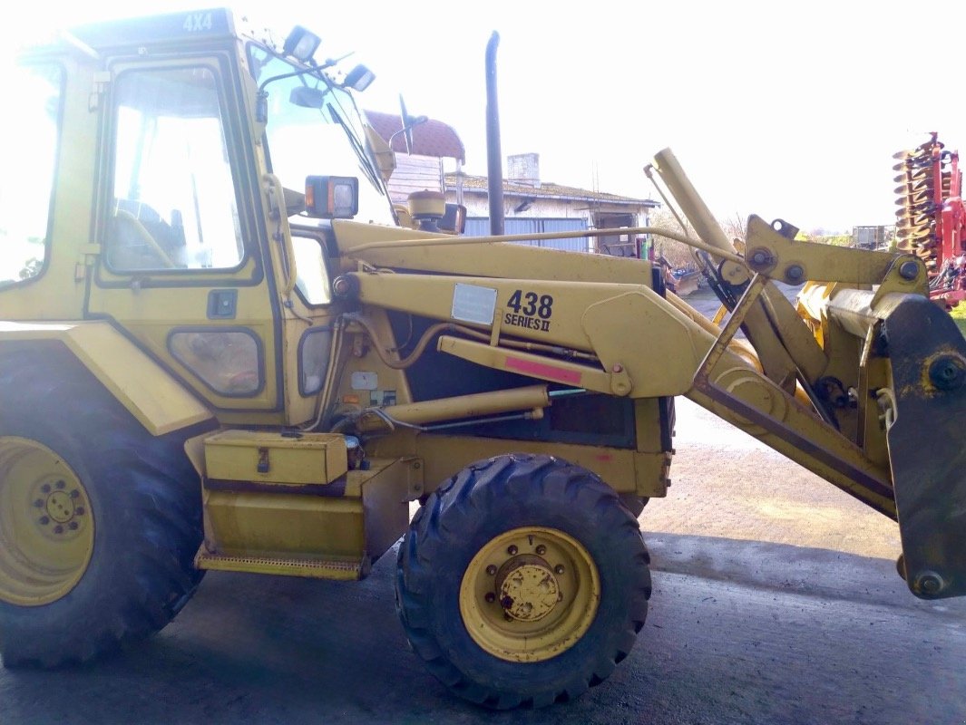 Baggerlader Türe ait Caterpillar 438 Series II + Anbaugeräte, Gebrauchtmaschine içinde Liebenwalde (resim 4)