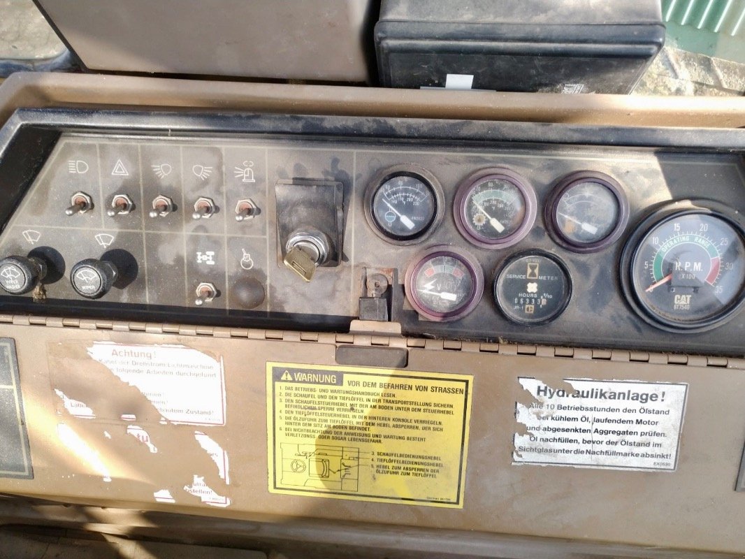 Baggerlader Türe ait Caterpillar 438 Series II + Anbaugeräte, Gebrauchtmaschine içinde Liebenwalde (resim 10)