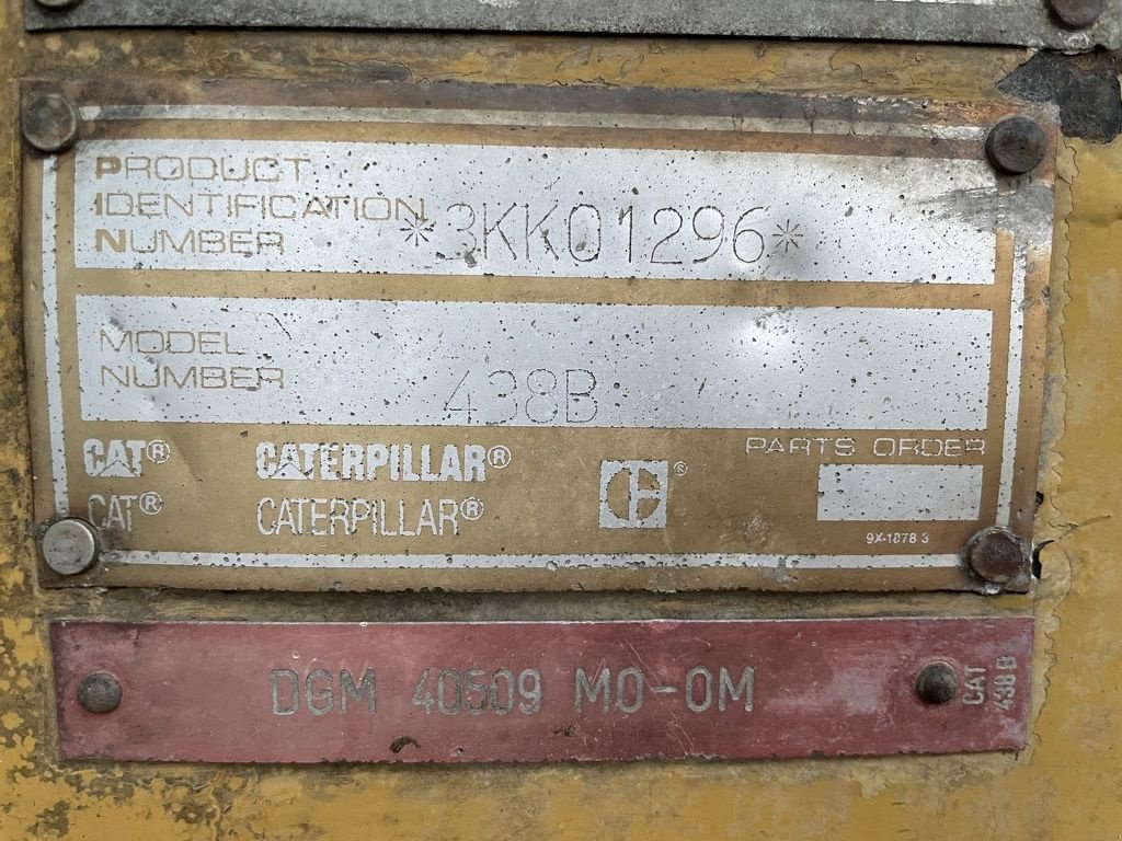 Baggerlader des Typs Caterpillar 438B, Gebrauchtmaschine in Callantsoog (Bild 9)