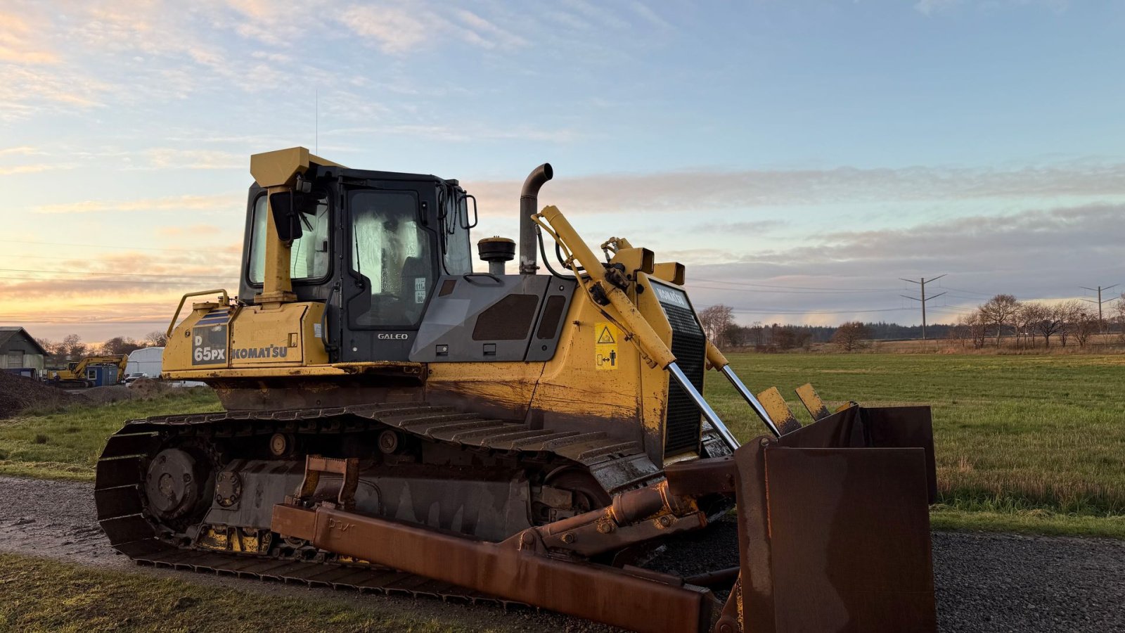 Baggerlader of the type Komatsu D65PX-15, Gebrauchtmaschine in Rødding (Picture 8)