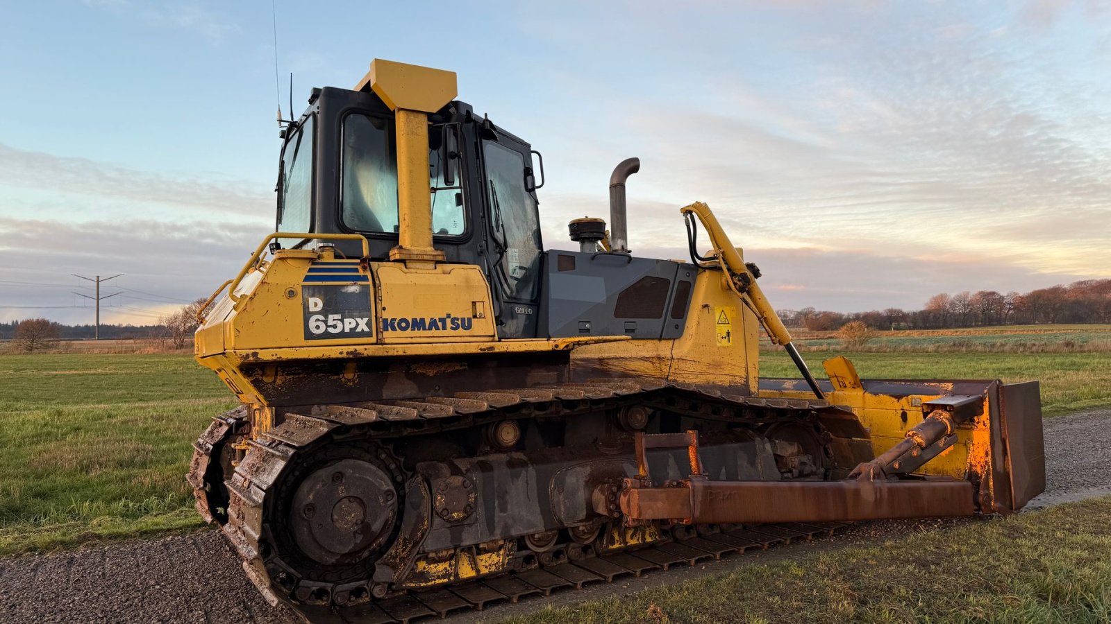 Baggerlader of the type Komatsu D65PX-15, Gebrauchtmaschine in Rødding (Picture 7)