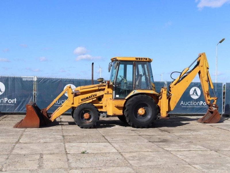 Baggerlader del tipo Komatsu WB97R, Gebrauchtmaschine en Antwerpen (Imagen 1)