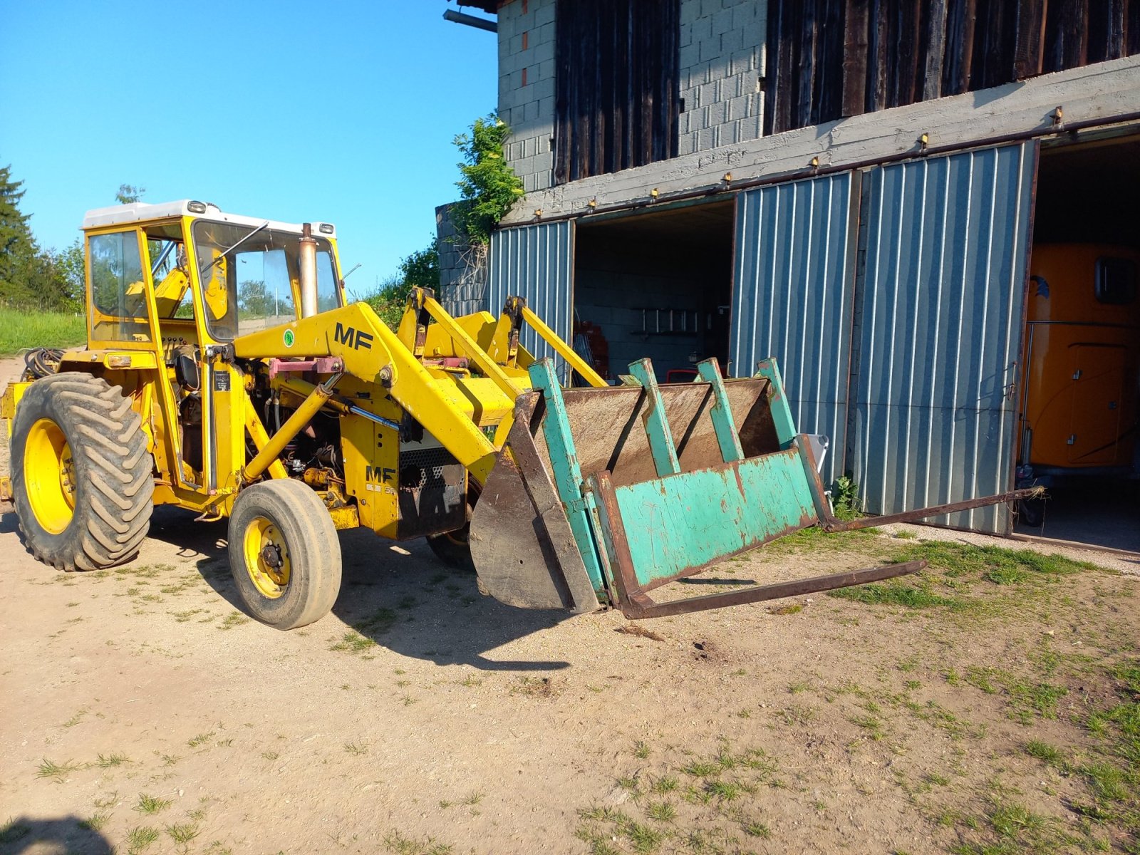 Baggerlader tip Massey Ferguson 50 B, Gebrauchtmaschine in St. Thomas am Bl. (Poză 2)